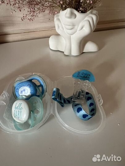 Пустышка avent, dr.browns + держатель