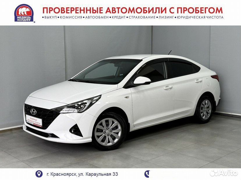 Hyundai Solaris 1.6 AT, 2021, 60 353 км