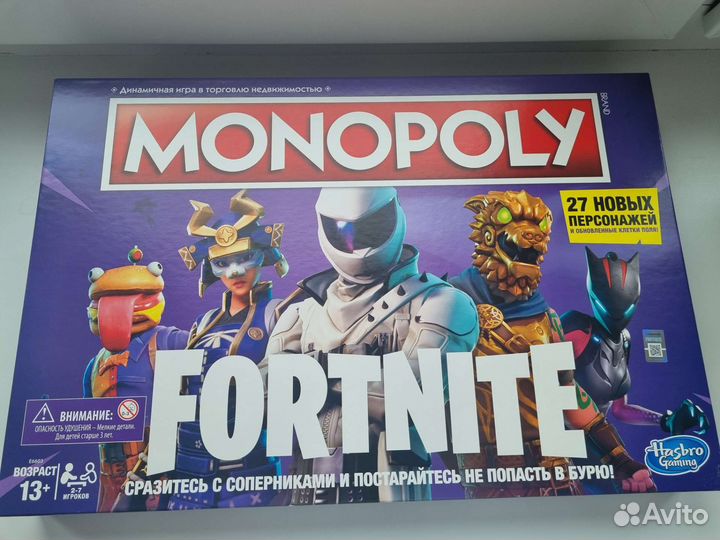 Монополия видеоигры fortnite