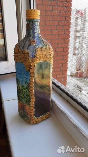 Бутылка стеклянная