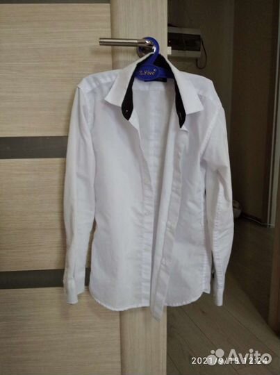 Детская рубашка белая