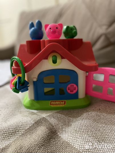 Домик сортер полесье