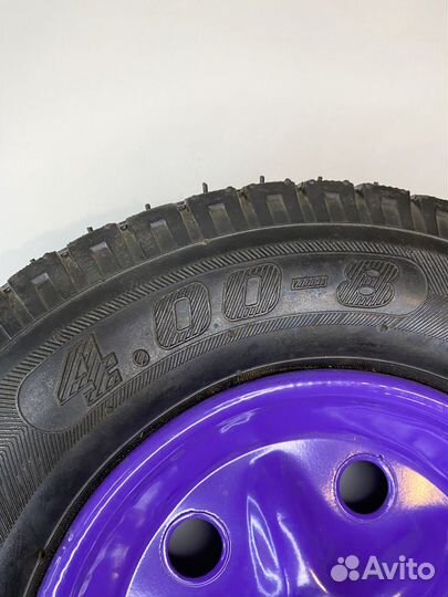 Колесо для тачки профи 4.00-8 д-16/12 мм L-105мм