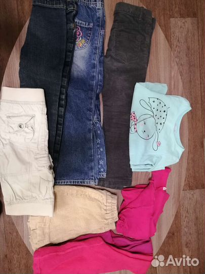 Детские вещи пакетом для девочки 92 104