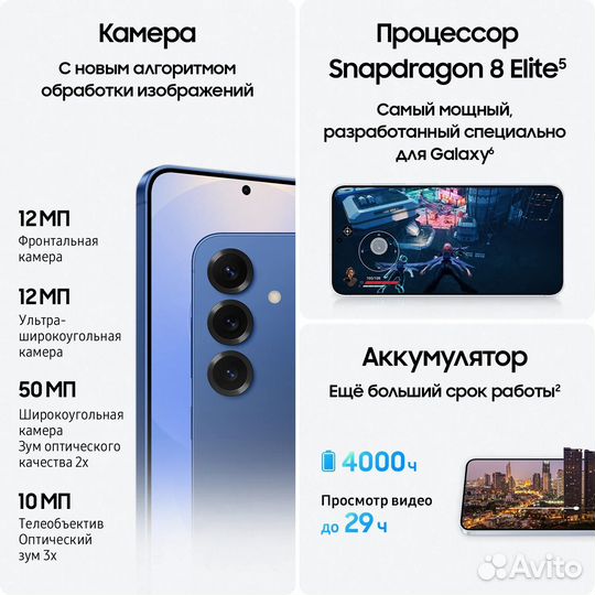 Samsung Galaxy S25, 12/128 ГБ