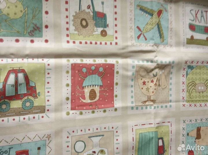 Ткань отрез хлопок