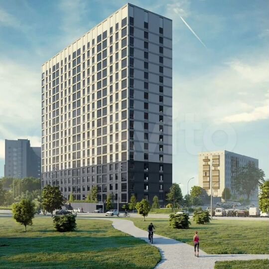 2-к. квартира, 88,4 м², 9/16 эт.