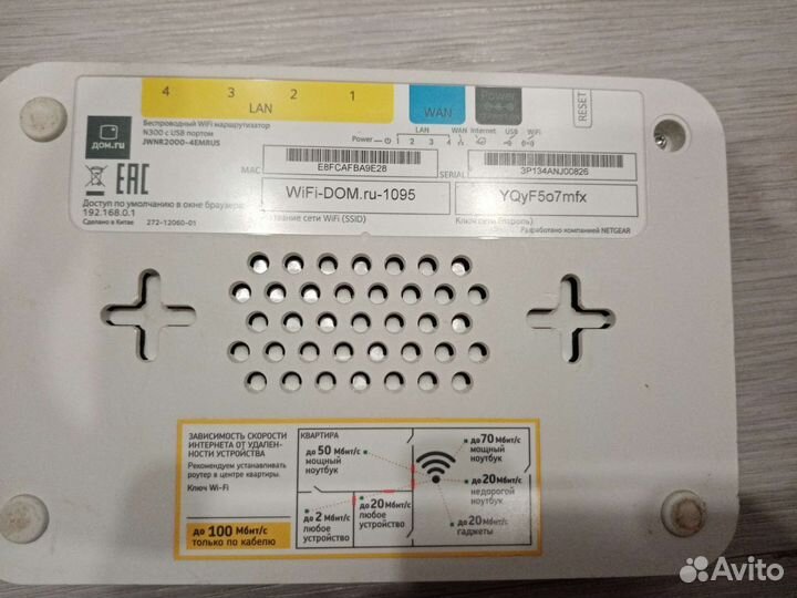 Роутер для интернета