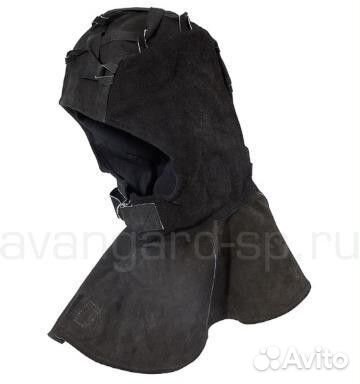 Подшлемник спилковый с пелериной