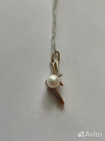 Золотая подвеска