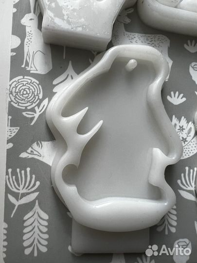 Молды новогодние игрушки эпоксидная смола