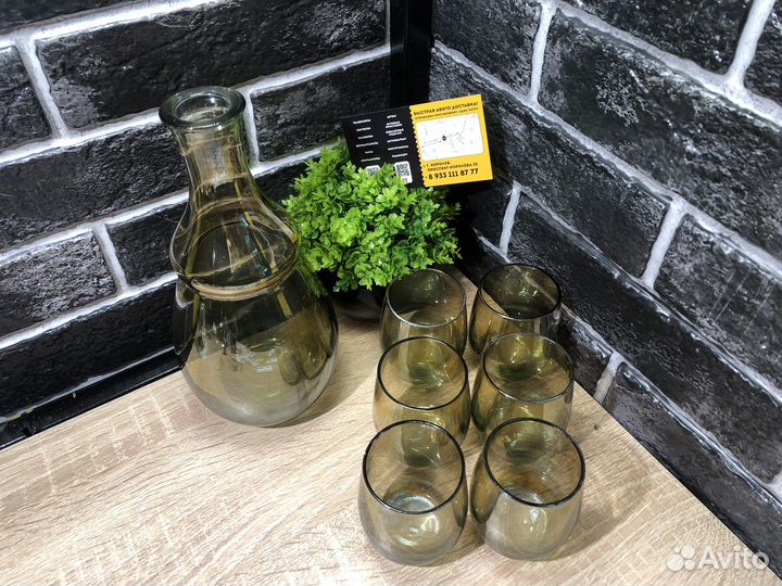 К.2002 Графин + 6 рюмок СССР