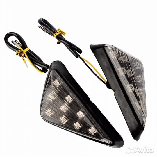 Поворотники универсальные светодиодные (дым)