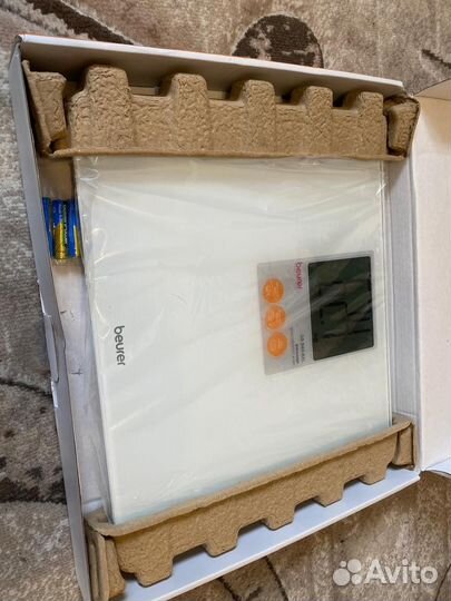 Весы напольные электронные beurer до 200кг