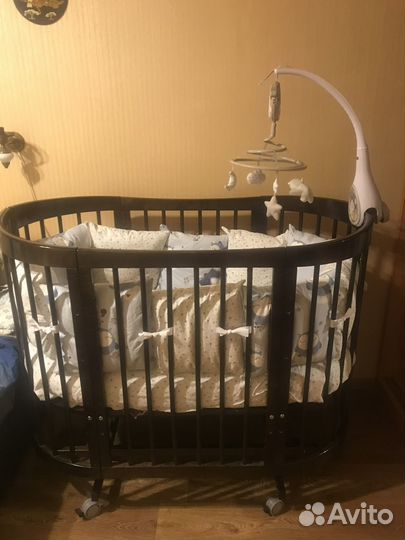 Бортики в детскую кроватку