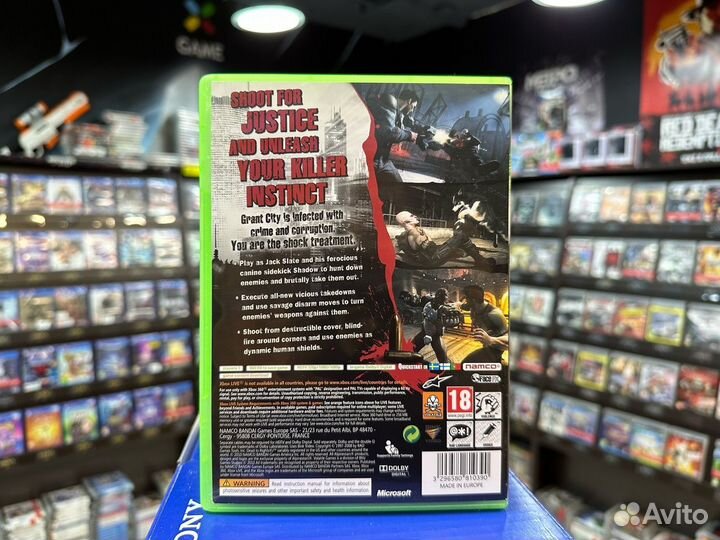 Игры для Xbox 360: Dead to Rights: Retribution