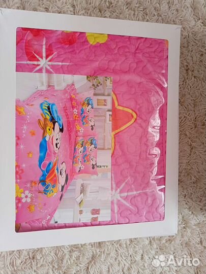 Покрывало на кровать детское новое