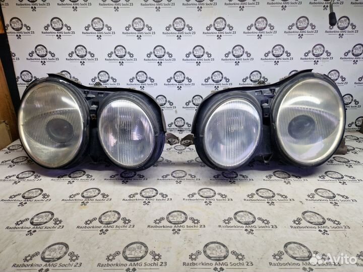 Фара левая и правая ксенон для Mercedes W215