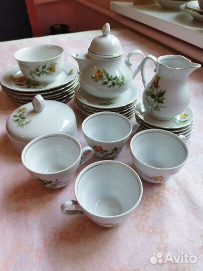 Фарфор Кахла позднего периода ГДР 80-е годы