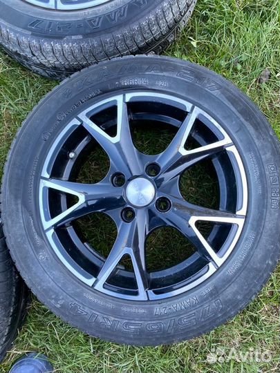 Литые диски r14 с резиной