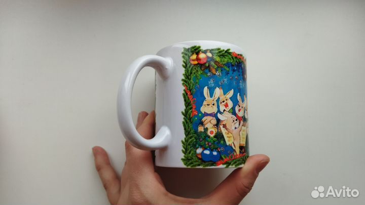 Кружка новая новогодняя