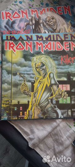 Виниловые пластинки iron maiden