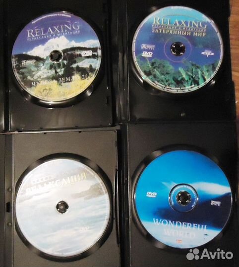 Релакс Видео - снятие стресса, расслабление на DVD