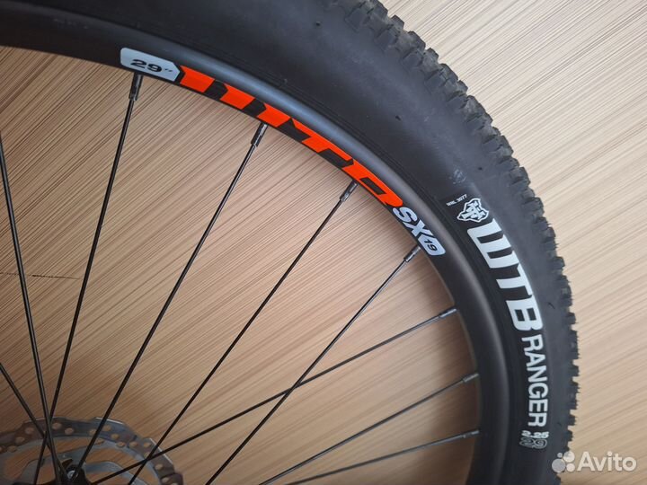 Вилсет 29 wtb sx19