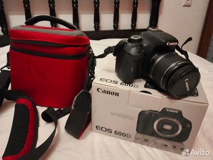 Фотоаппарат Canon eos 600d
