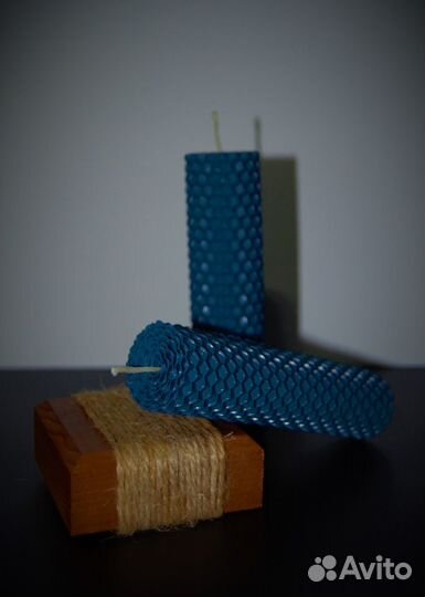 Свечи из вощины ручной работы