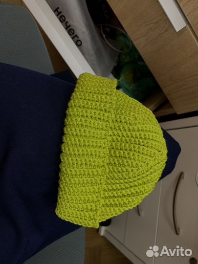 Шапочка бини ручная работа