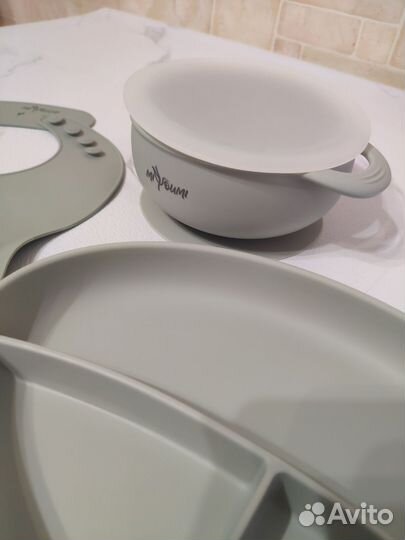 Силиконовая посуда для малышей