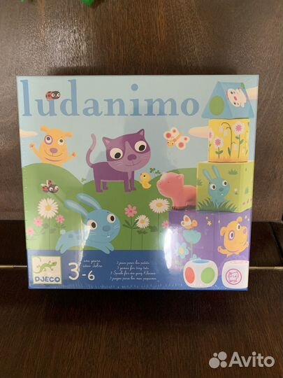 Ludanimo и little association. Игры djeco