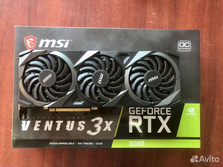 GeForce RTX 3080 ventus 3X OC 10GB