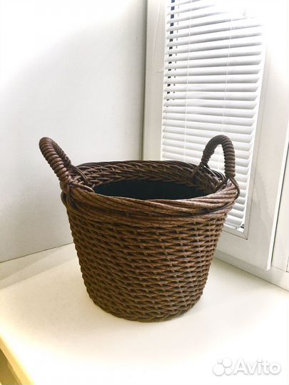 Кашпо из ротанга 12 литров
