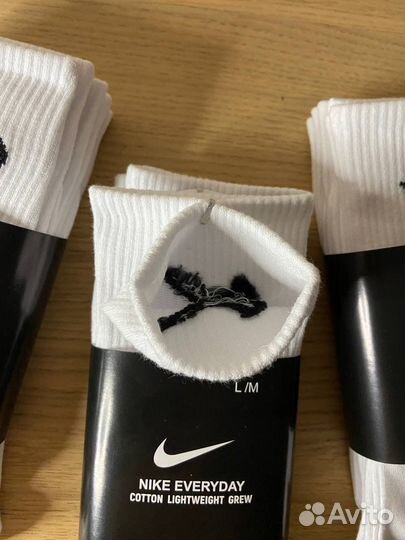 Носки nike everyday белые