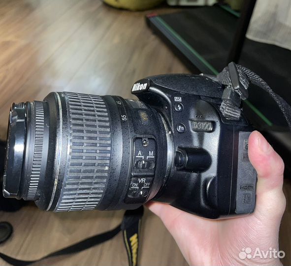 Зеркальный фотоаппарат nikon d3100