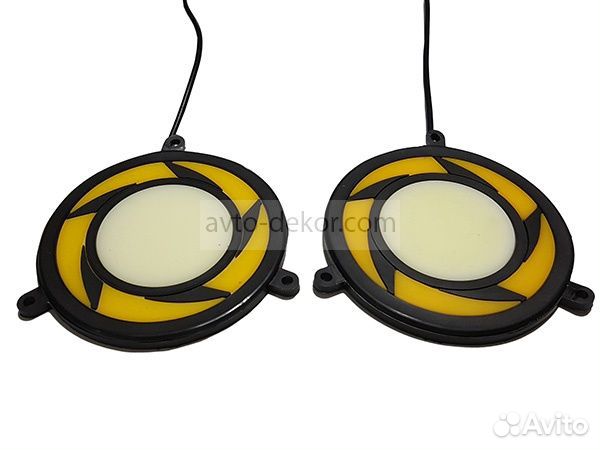 Ходовые огни 075 с поворотником 72-DJ-F, d 89 мм