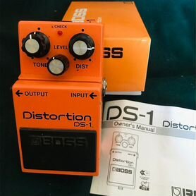 Педаль boss DS 1. Distortion