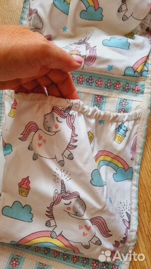 Кармашки на шкафчик в садик