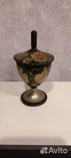 Деревянная солонка 