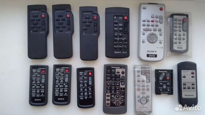 Пульты для видеокамер sony и Panasonic