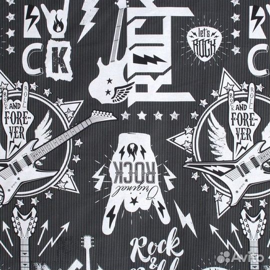 Постельное бельё 'Этель' 1.5 сп Rock Roll 143*215