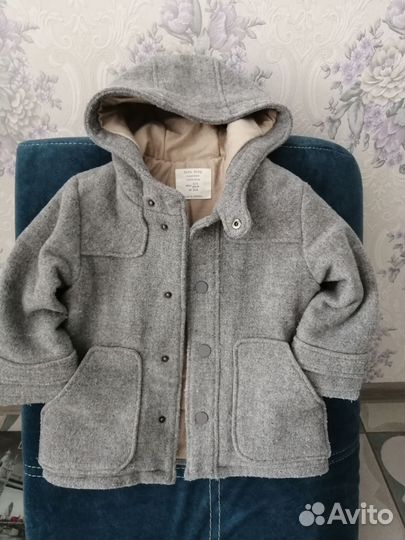 Пальто zara на мальчика