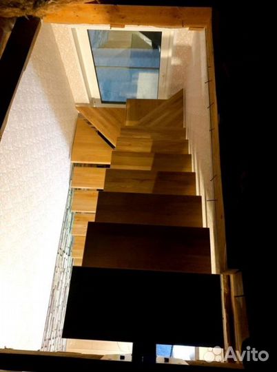 Металлокаркас для лестницы 