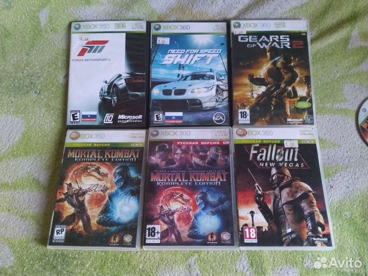 Диски на xbox 360