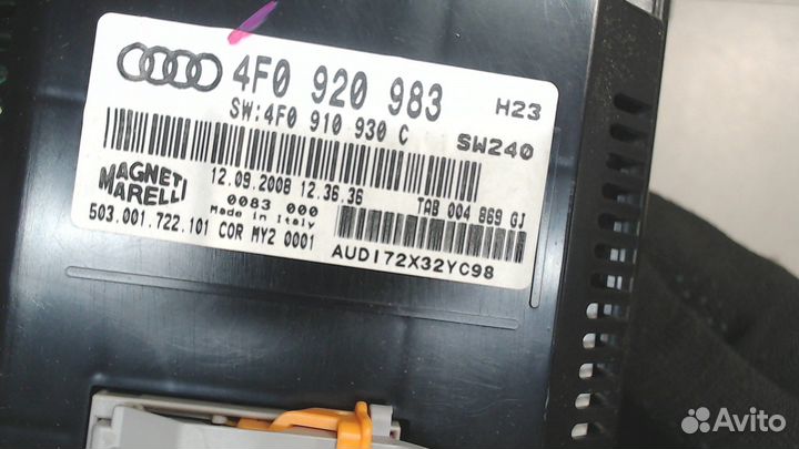 Щиток приборов Audi A6 (C6), 2008