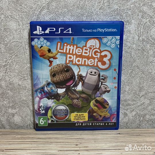 Little Big Planet 3 (1-4Игрока) на PS4/PS5