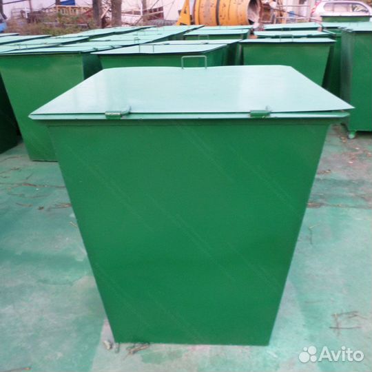 Бак для мусора уличный 0,75м3 К1-05089