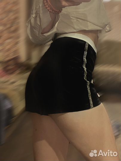 Кожаные шорты